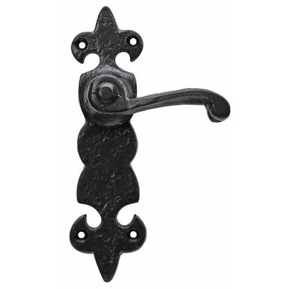 Frisco Eclipse Black/Antique Fleur-De-Lys Set - JJ Building Materials