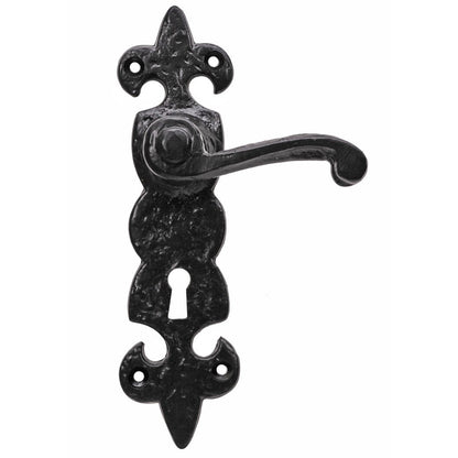 Frisco Eclipse Black/Antique Fleur-De-Lys Set (Pre-Pack) - JJ Building Materials