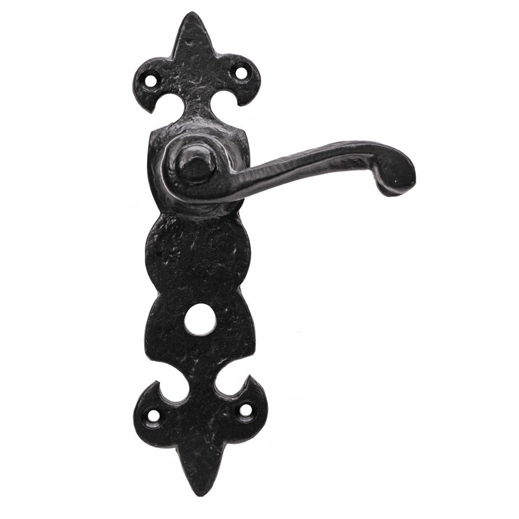 Frisco Eclipse Black/Antique Fleur-De-Lys Set (Pre-Pack) - JJ Building Materials