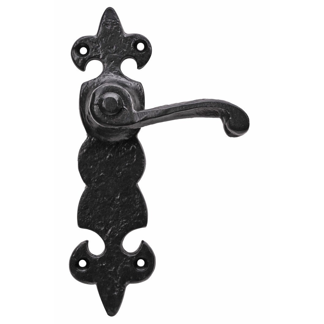 Frisco Eclipse Black/Antique Fleur-De-Lys Set (Pre-Pack) - JJ Building Materials