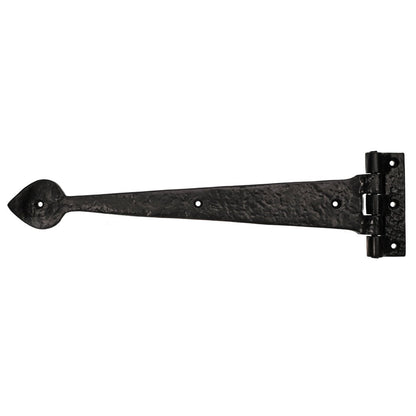 Frisco Eclipse Black/Antique Working Pattern Hinge - JJ Building Materials