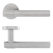 Frisco Eclipse Collared Lever on Rose SS304 - JJ Building Materials