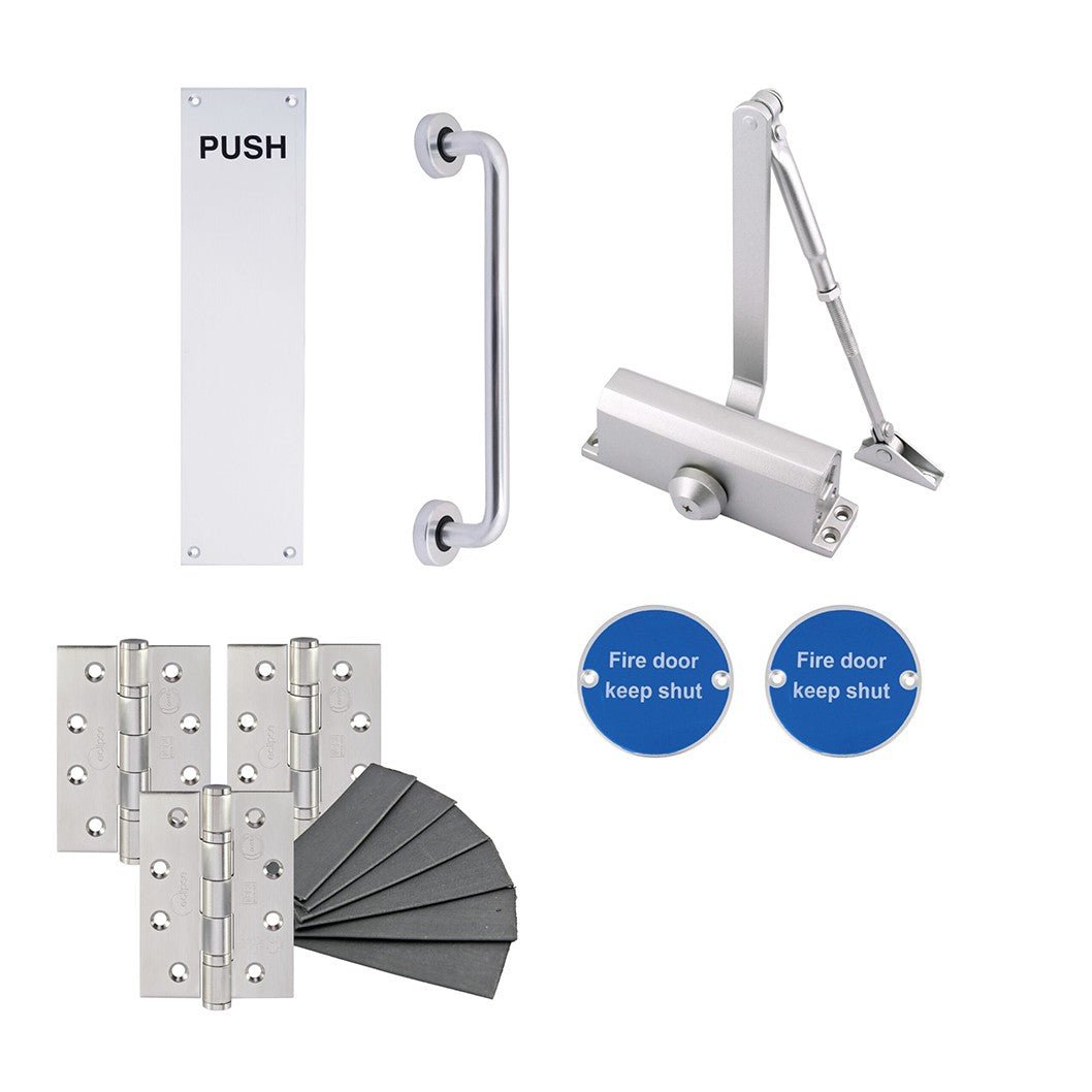 Frisco Eclipse Corridor Non-Locking 60kg Door Kit - JJ Building Materials