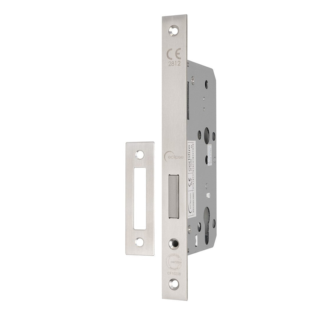 Frisco Eclipse Din Euro Deadlock Square 60mm - JJ Building Materials
