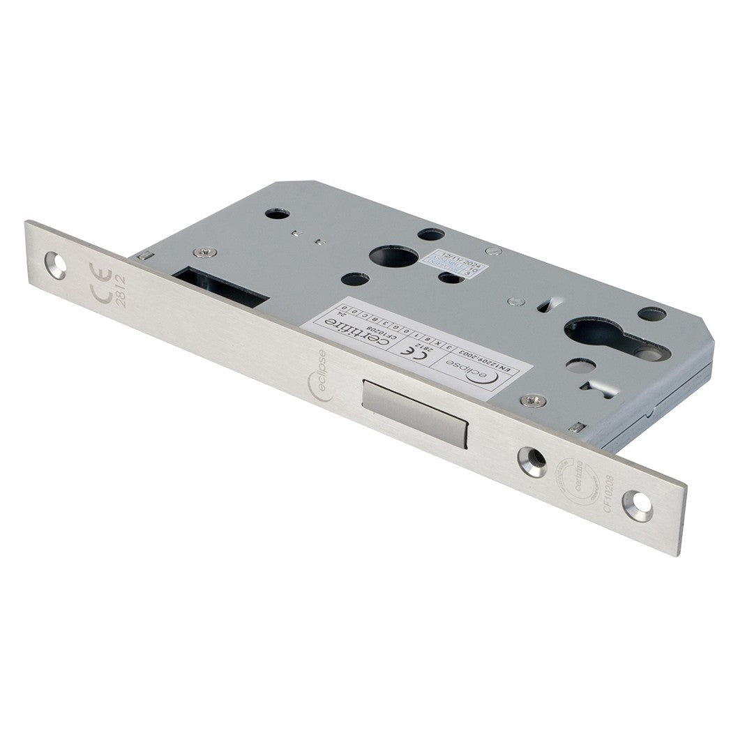 Frisco Eclipse Din Euro Deadlock Square 60mm - JJ Building Materials
