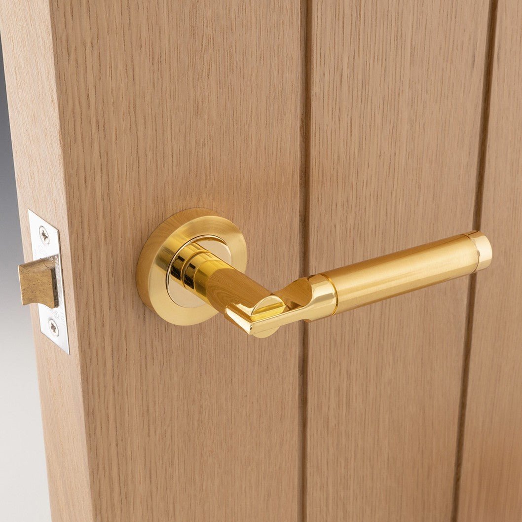 Frisco Eclipse Elettra Lever On Rose Set - JJ Building Materials