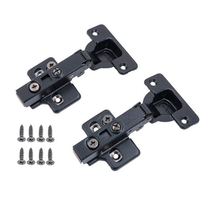 Frisco Eclipse Full Overlay 3D Adjustable Cabinet Hinge 105 Degree (Soft Close) (Pair) - JJ Building Materials