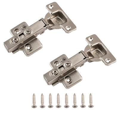 Frisco Eclipse Full Overlay 3D Adjustable Cabinet Hinge 105 Degree (Soft Close) (Pair) - JJ Building Materials