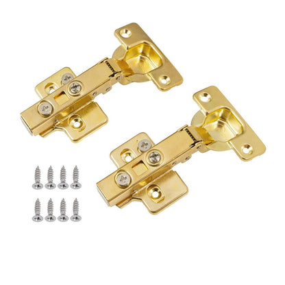 Frisco Eclipse Full Overlay 3D Adjustable Cabinet Hinge 105 Degree (Soft Close) (Pair) - JJ Building Materials