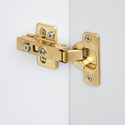 Frisco Eclipse Full Overlay 3D Adjustable Cabinet Hinge 105 Degree (Soft Close) (Pair) - JJ Building Materials