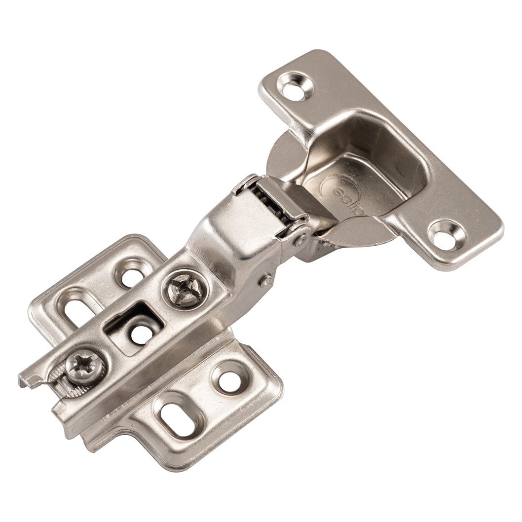 Frisco Eclipse Half Overlay 35mm Slide on Cabinet Hinge (Pair) - JJ Building Materials
