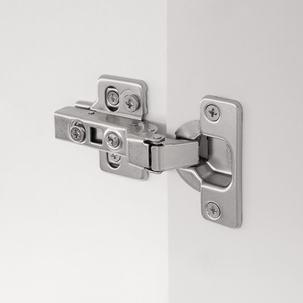 Frisco Eclipse Half Overlay 3D Adjustable Cabinet Hinge 105 Degree (Soft Close) (Pair) - JJ Building Materials