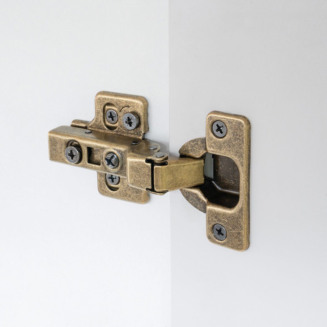 Frisco Eclipse Half Overlay 3D Adjustable Cabinet Hinge 105 Degree (Soft Close) (Pair) - JJ Building Materials