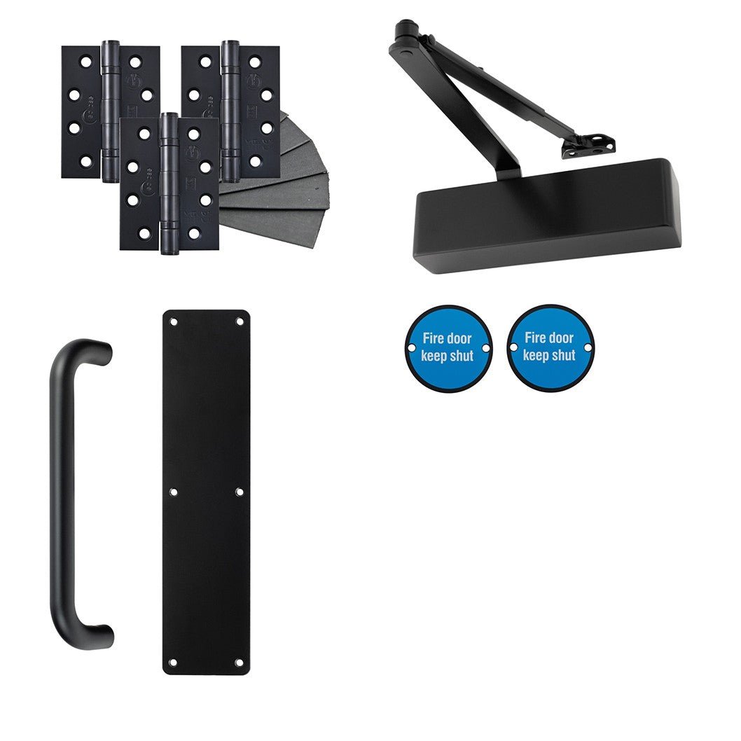 Frisco Eclipse Heavy Duty Corridor Non-Locking 80kg Door Kit - JJ Building Materials