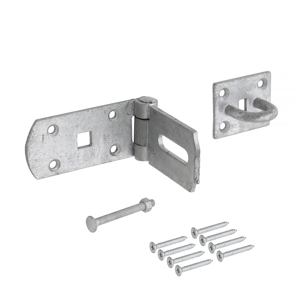 Frisco Eclipse Heavy Duty Galvanised Hasp & Staple - JJ Building Materials
