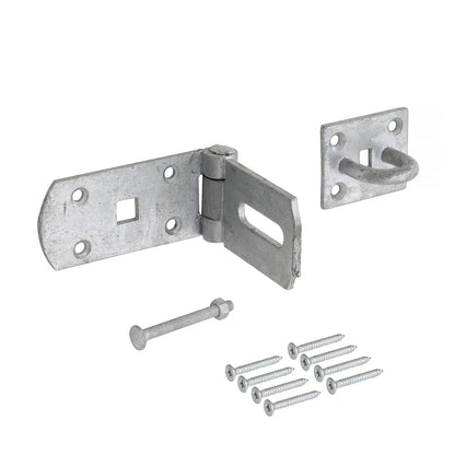 Frisco Eclipse Heavy Duty Galvanised Hasp & Staple - JJ Building Materials