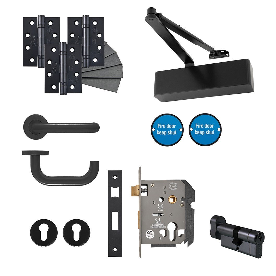 Frisco Eclipse Heavy Duty Office Locking 80kg Door Kit - JJ Building Materials