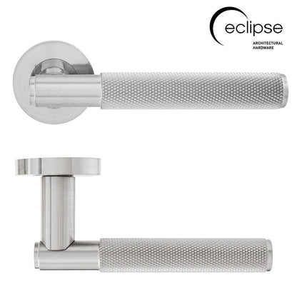 Frisco Eclipse Knurled Lever on Rose - JJ Building Materials