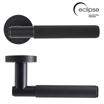 Frisco Eclipse Knurled Lever on Rose - JJ Building Materials