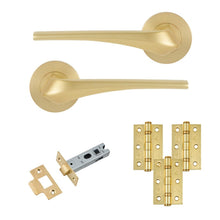 Frisco Eclipse Lanza Insignia Latch Pack c/w 76mm Latch 3no 76x51mm Hinges - JJ Building Materials