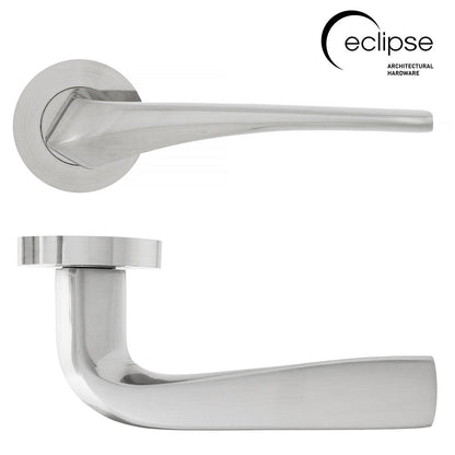 Frisco Eclipse Lanza Lever on Rose - JJ Building Materials