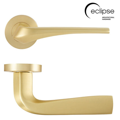 Frisco Eclipse Lanza Lever on Rose - JJ Building Materials