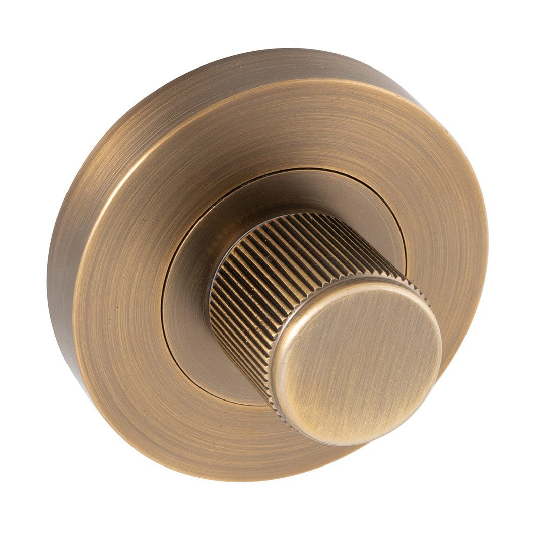 Frisco Eclipse Linear Knurled Thumbturn & Release - JJ Building Materials