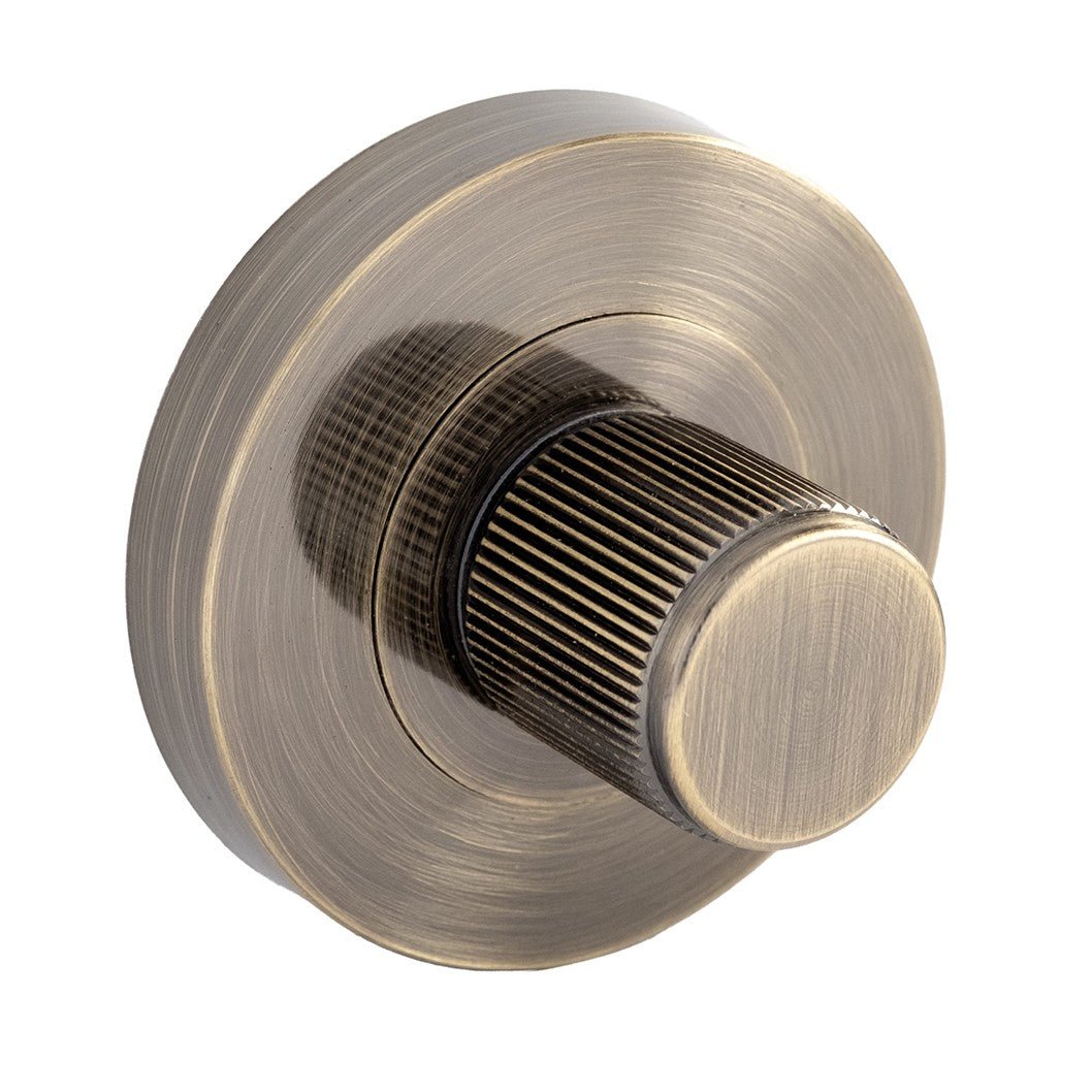 Frisco Eclipse Linear Knurled Thumbturn & Release - JJ Building Materials