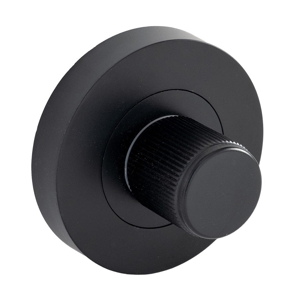 Frisco Eclipse Linear Knurled Thumbturn & Release - JJ Building Materials