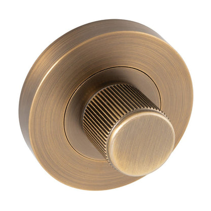 Frisco Eclipse Linear Knurled Thumbturn & Release - JJ Building Materials