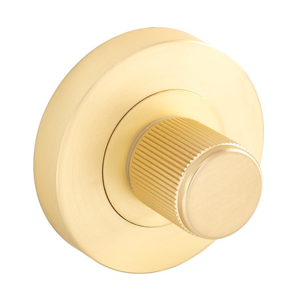 Frisco Eclipse Linear Knurled Thumbturn & Release - JJ Building Materials