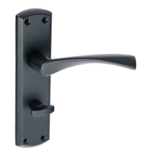 Frisco Eclipse Matt Black Monza Lever Set - JJ Building Materials