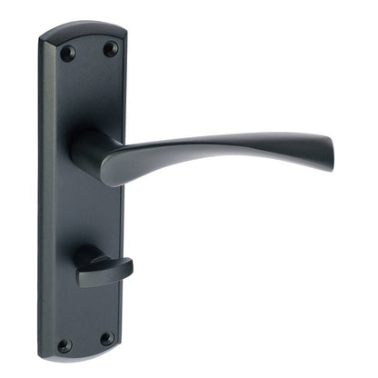 Frisco Eclipse Matt Black Monza Lever Set (Pre-Pack) - JJ Building Materials