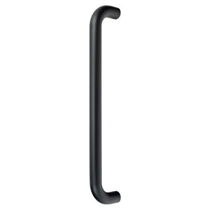 Frisco Eclipse Matt Black Satin Stainless Steel 19mm D Shape Pull Handle - JJ Building Materials