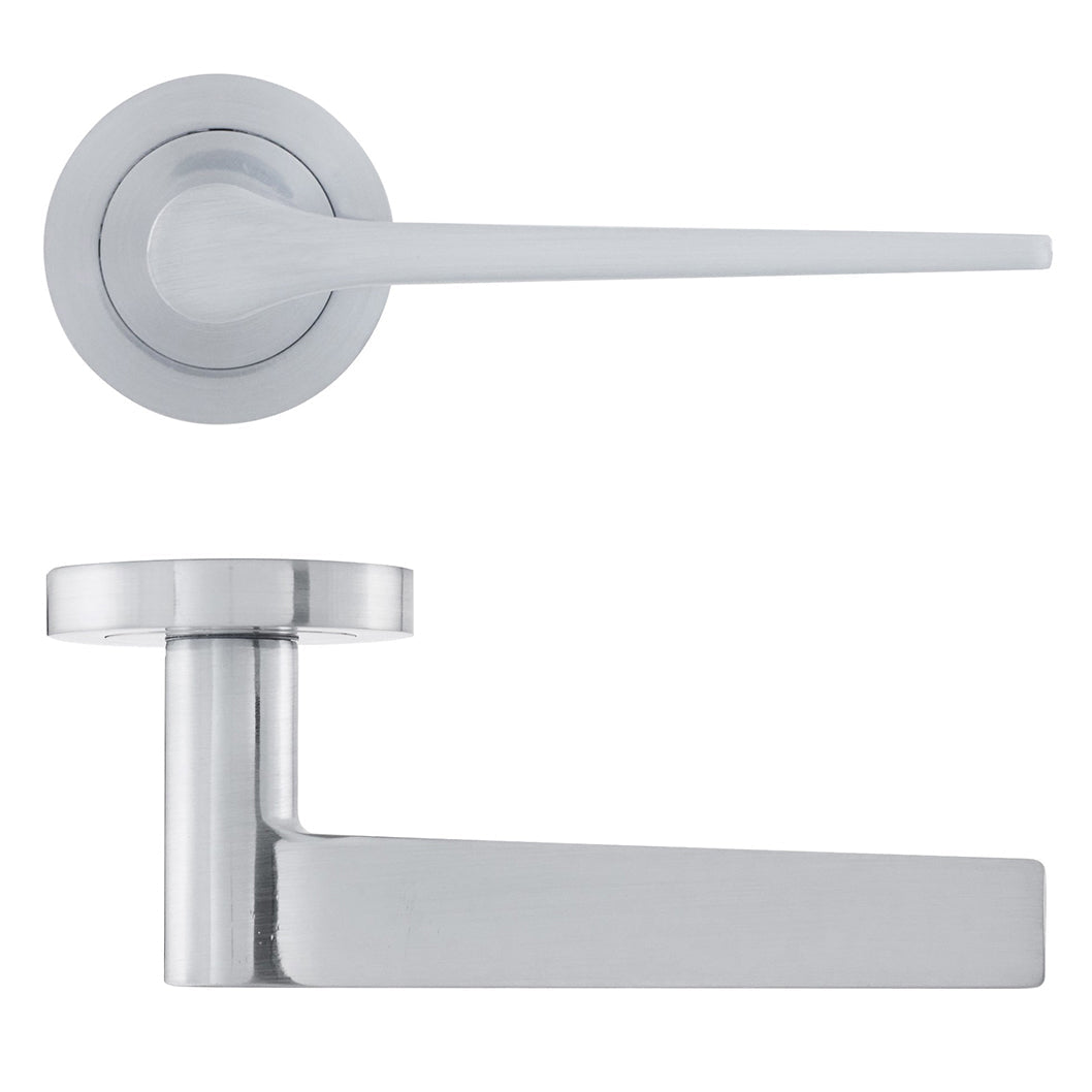 Frisco Eclipse Monte Lever on Rose - JJ Building Materials
