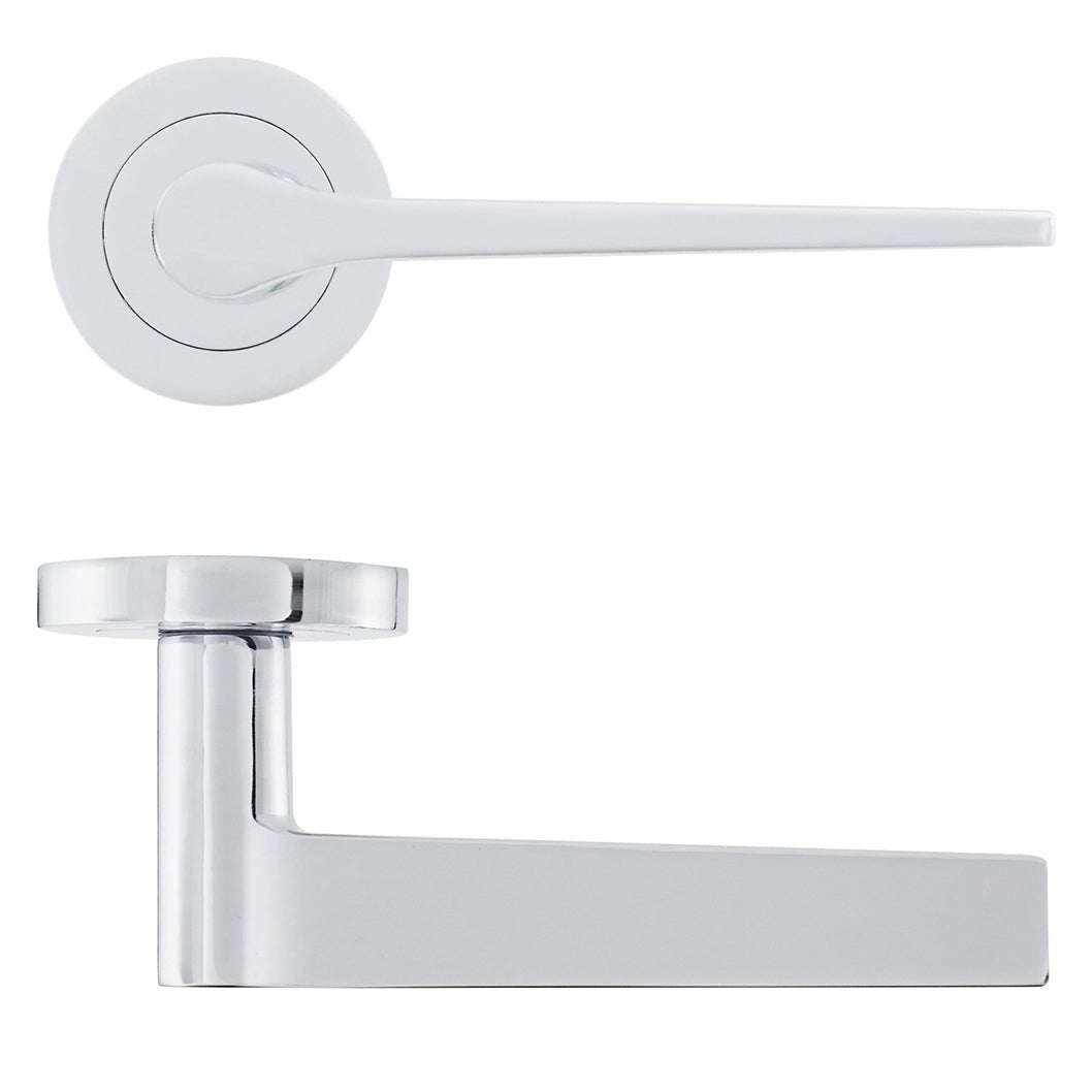 Frisco Eclipse Monte Lever on Rose - JJ Building Materials