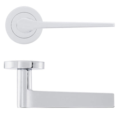 Frisco Eclipse Monte Lever on Rose - JJ Building Materials