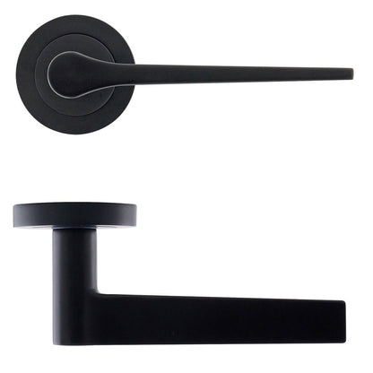 Frisco Eclipse Monte Lever on Rose - JJ Building Materials