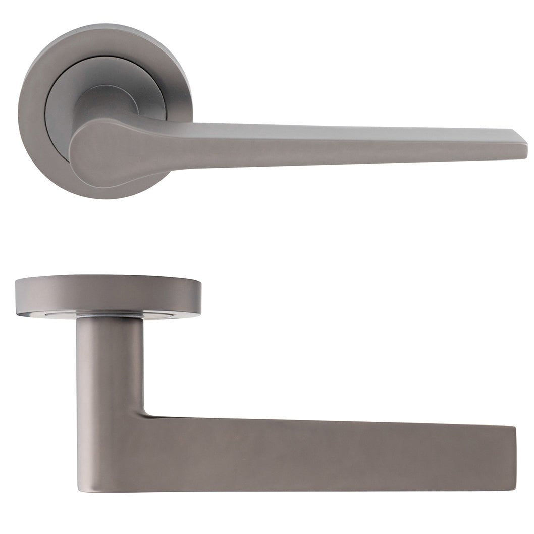 Frisco Eclipse Monte Lever on Rose - JJ Building Materials