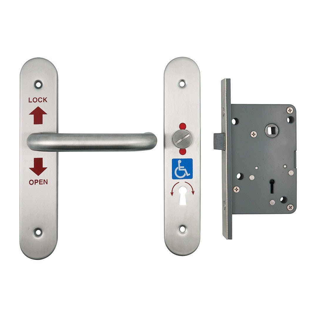 Frisco Eclipse NKS500 Satin Anodised Aluminium Lock Set - JJ Building Materials