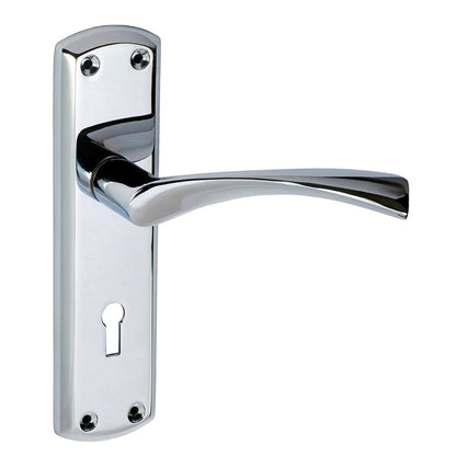 Frisco Eclipse Polished Chrome Monza Lever Set - JJ Building Materials