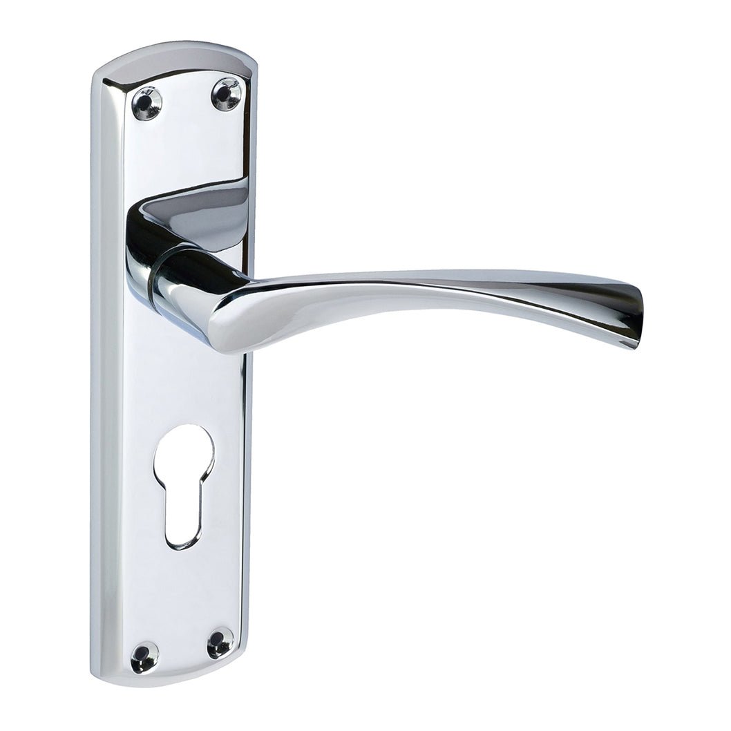Frisco Eclipse Polished Chrome Monza Lever Set - JJ Building Materials