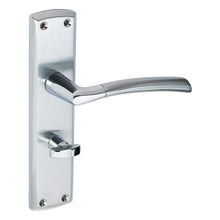 Frisco Eclipse Polished Chrome/Satin Chrome Tifosi Lever Set - JJ Building Materials