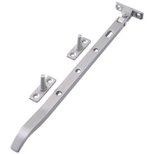 Frisco Eclipse Satin Anodised Aluminium 254mm Casement Stay (Pre-Pack) - JJ Building Materials
