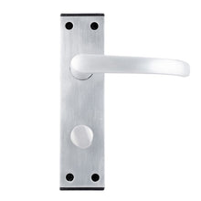 Frisco Eclipse Satin Anodised Aluminium Black End Cap Lever Set - JJ Building Materials