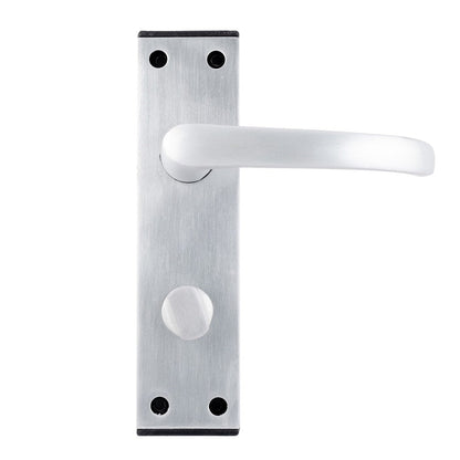 Frisco Eclipse Satin Anodised Aluminium Black End Cap Lever Set - JJ Building Materials