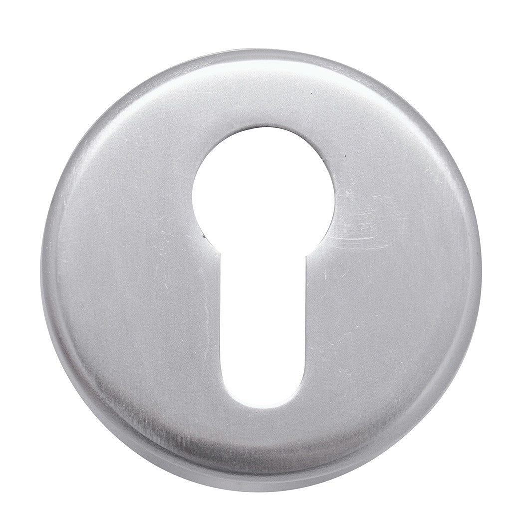 Frisco Eclipse Satin Anodised Aluminium Euro Profile Escutcheon - JJ Building Materials