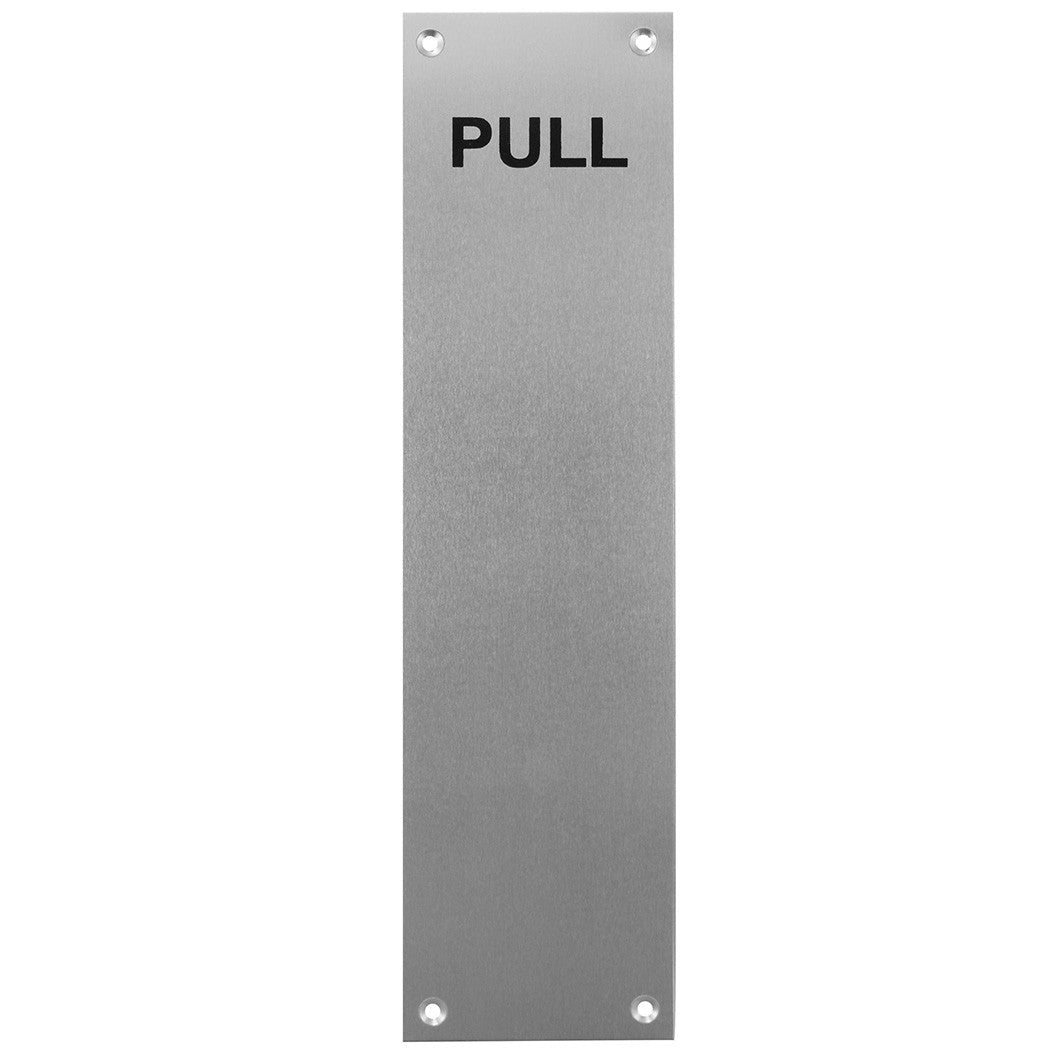 Frisco Eclipse Satin Anodised Aluminium Finger Plate - JJ Building Materials
