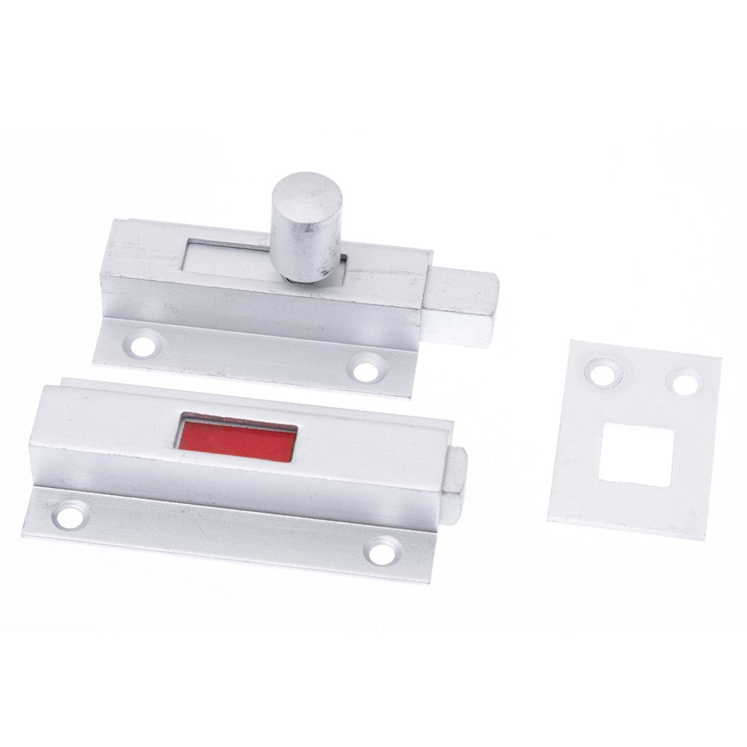 Frisco Eclipse Satin Anodised Aluminium Indicator Bolt (Pre-Pack) - JJ Building Materials