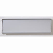 Frisco Eclipse Satin Anodised Aluminium Letter Plate Unsprung (Face Fix) - JJ Building Materials